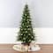 6ft. Pre-Lit Duxbury Slim Artificial Christmas Tree, Dual Color® LED Lights